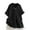 Black, variant on TODOZO Linen Shirts for Women Summer Tops for Women Linen Clothes for Women 2025 Womens Casual Button V Neck Short Sleeve Shirts Oversized Solid Cotton Linen Blouses Tops Ladies Tunics Tshirts