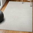 thumbnail image 3 of JONATHAN Y SANDSTONE 4 x 6 Area Rug, Ariana Art Deco Striped Arches Two-Tone - White/Cream, SND100B-4, 3 of 11