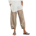 thumbnail image 1 of WILLBEST Pantalones Casuales para Mujer, Bordados, Elásticos, Cintura Ancha, Estampados, Pierna, Cómodos y elegantes para Uso Diario. Chica, 1 of 7