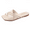 Beige, variant on CHICVOMEY Women's Peep-Toe Sandals 2025 Breathable Flat Summer Sandals for Women Non-Slip Comfortable House Slippers Outdoor Water Shoes for Beach Pool