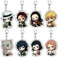 thumbnail image 2 of Demon Slayer: Kimetsu No Yaiba Keychain Key Ring Cartoonish And Cute Pendants Key Rings As Accessories Keys And Bag Packaging Ornaments, 2 of 5