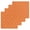 Orange, variant on Orange Stripes Kitchen Dish Towels for Drying Dishes Set of 2, Simple Geometric Modern Monochrome Waffle Weave Microfiber Hand Tea Bathroom Towels Quick Dry & Absorbent Towel 12x12