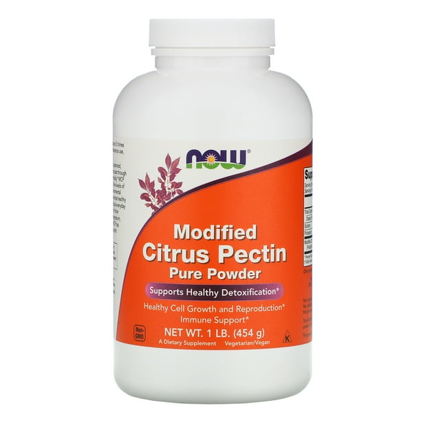 Now Foods Modified Citrus Pectin, Pure Powder, 1 lb (454 g) Walmart