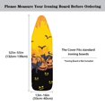 thumbnail image 5 of HELLHERO Ironing Board Covers Iron Pad Board Cover Elastic Edge Protective Cover 15x54 Inch Non-Fading Reusable Non Fading Cloth Cover, Pumpkin Black Cat, 5 of 5
