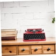 thumbnail image 5 of REOFLYUP 1Pc Manual Typewriter Model Red Iron Art Vintage Decor for Bar Prop and TV Cabinet Ornament, 5 of 8