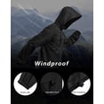 thumbnail image 3 of Chaqueta impermeable para hombre Outdoor Ventures, impermeable y ligera, 3 of 6