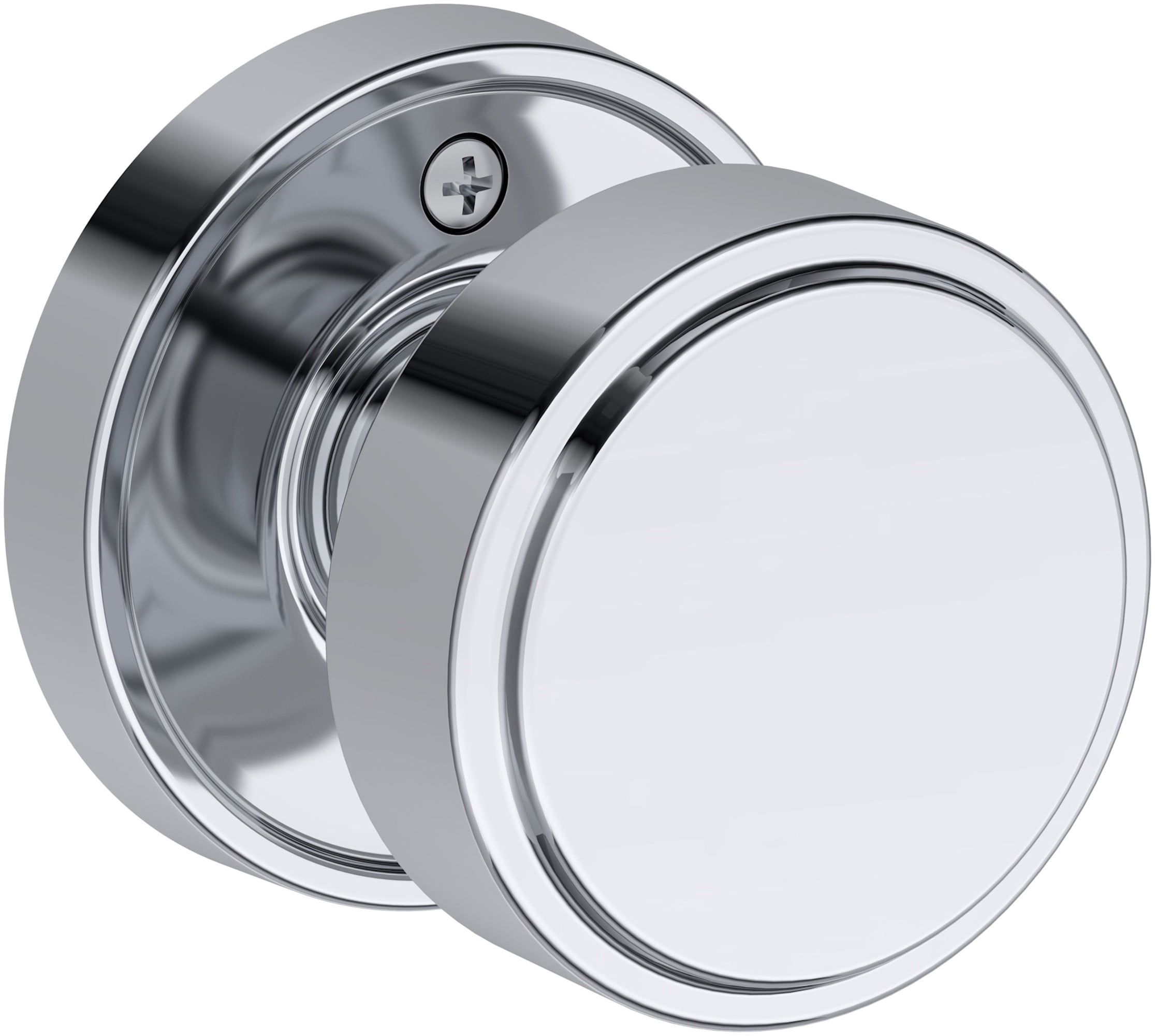 Baldwin PSVASRRR003 Vashon Passage Door Knob Set - Brass