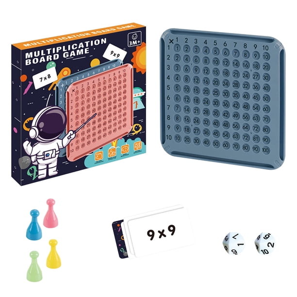 Juguetes de educación temprana, rompecabezas de primaria, tabla de multiplicar del 99 para educación temprana, tabla de fórmulas de multiplicación del 99 para juego de mesa, juguete didáctico, tabla a
