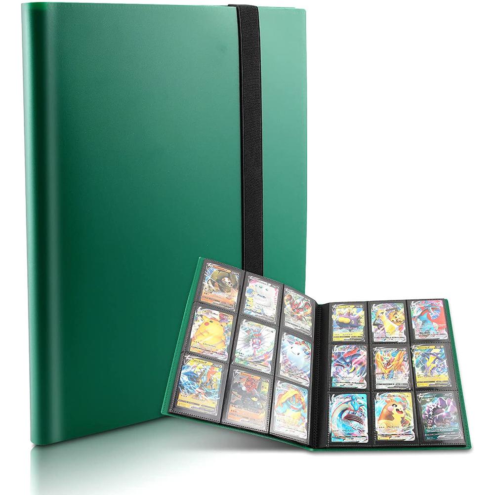 Classeur Carte à Collectionner Classeur De Cartes De Football 440 Poches, 55 Pochettes, Petit Coffret Classeur Pokemon 151