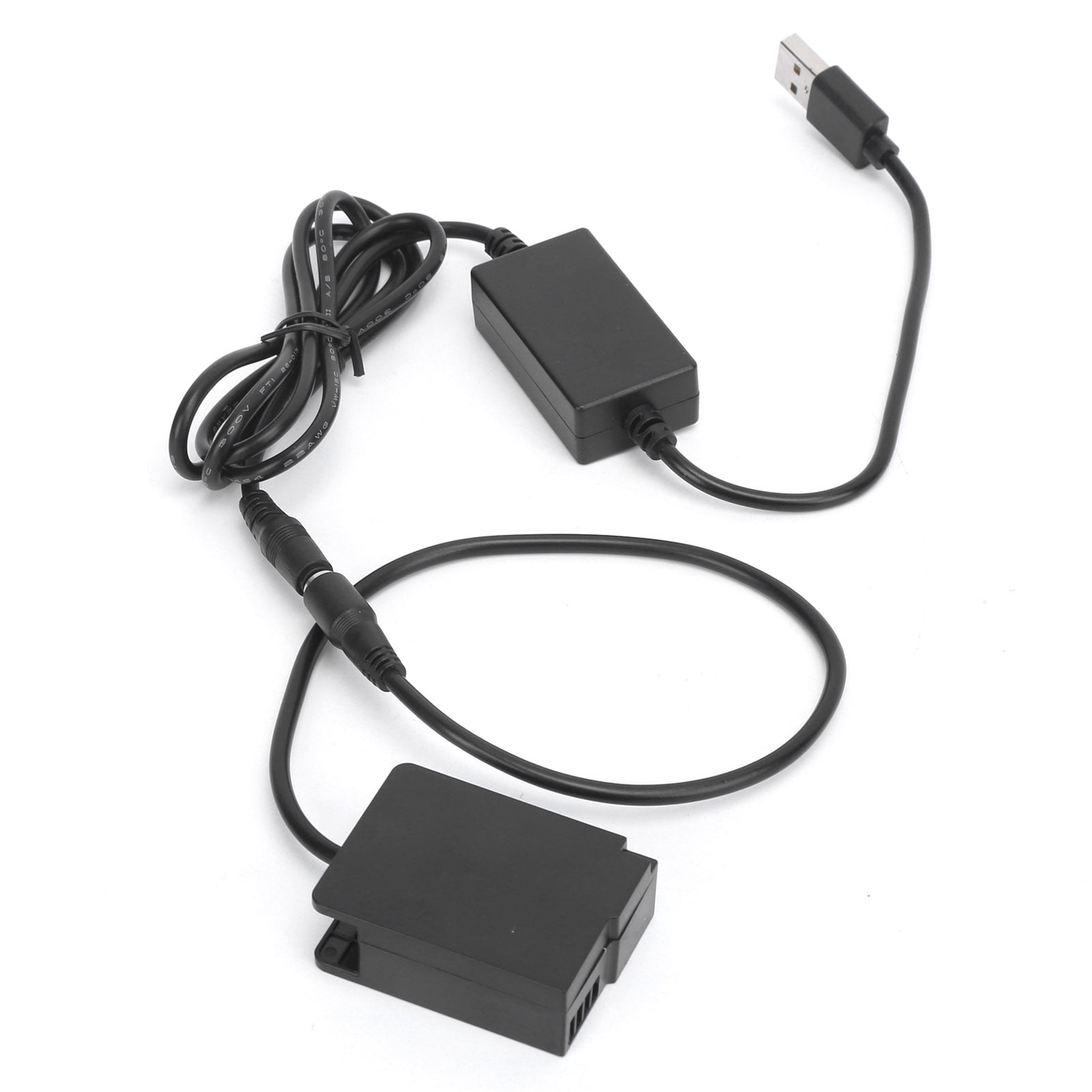 Octpeak Dummy Battery,USB To DMW‑DCC8 Full Decoding Dummy Battery For FZ200 FZ300 FZ1000 FZ2500