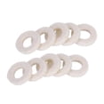 thumbnail image 3 of 10x Kits de mantenimiento de accesorios de almohadillas de fieltro para arandelas de repuesto profesionales Blanco, 3 of 9