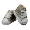 "18"" Doll Shoes Clothing Accessory for 18"" Dolls, High Quality Silver High Top Sneaker & Shoe Box"