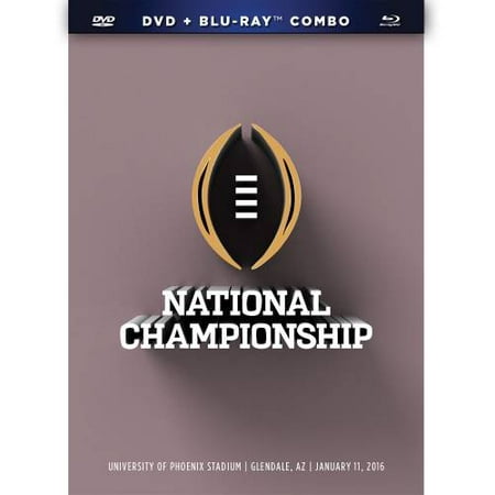 2016 Cfp National Championship (blu-ray + Dvd) - Walmart.com