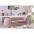 thumbnail image 2 of Meridian Furniture Julian Contemporary Velvet Sofa in Black, 2 of 5