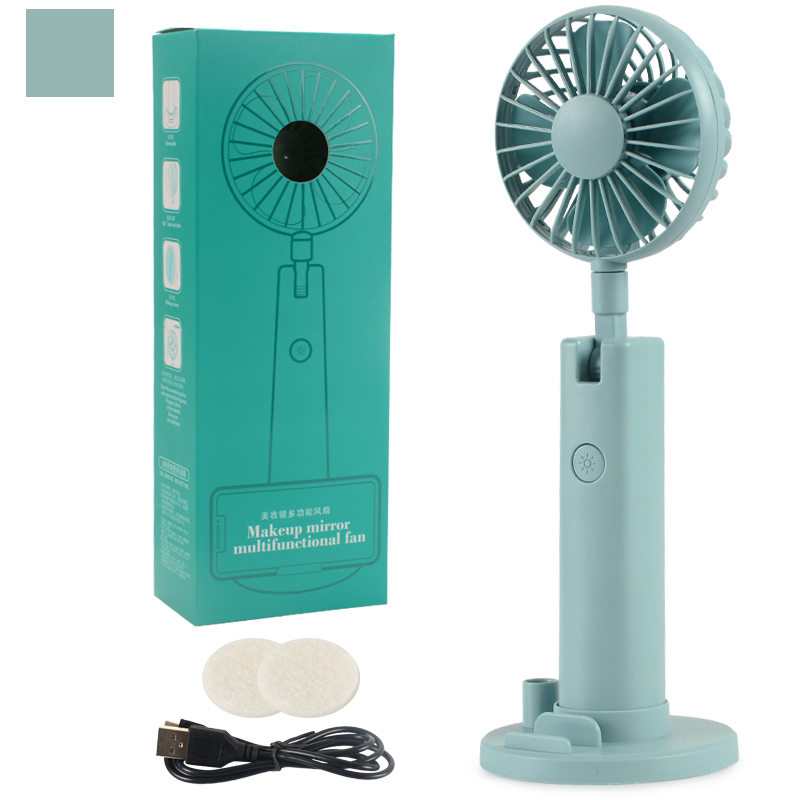 Mini USB Fan Portable Handheld Rechargeable Folding Fan for Outdoor