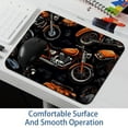 thumbnail image 6 of Motorcycle 8.3x9.8 Inch Square Non-Slip Rubber Bottom Printed Mouse Pad, Desk Pad for Office and Gaming, 6 of 6