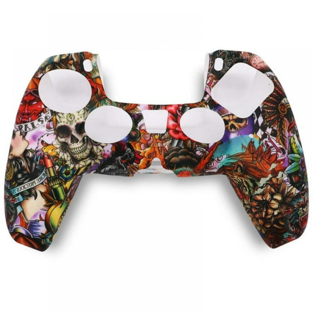 Soft Silicone Protective Cover For Sony Playstation 5 PS5 Controller Multicolor Style Silicone Protective Cover