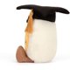 thumbnail image 2 of Jellycat Amuseables Kokt Ägg Student Mjukisdjur, 14 cm - Mat Gosedjur - Rolig Examenspresent (JS), 2 of 5