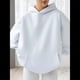 thumbnail image 4 of Sudadera Holgada de Larga con Capucha para Mujer, Estilo Informal, para Otoño e Invierno. M, 4 of 7