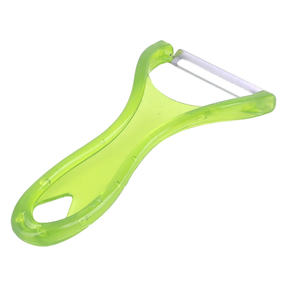 Kitchen Helper Fruits Vegetables Peeler Parer Julienne Green 3 Pcs