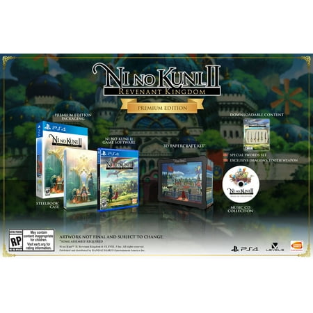 Ni No Kuni ll: Revenant Kingdom Premium Edition, Namco, PlayStation 4, (Ni No Kuni Best Equipment)
