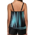 thumbnail image 4 of Striped Control For Women Tummy Swimsuits With Boyshorts Bathing Two Suits Top Swimsuit Women Tummy Control, 4 of 8