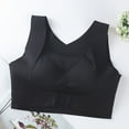COBKK Sleeveless Sports Bra clearance Womens Gathered Underwear Strapl
