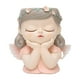 thumbnail image 3 of Maceta de niña elfa con flores, escultura de niña elfa, bonito organizador de interior antideslizante Estilo B, 3 of 9