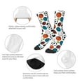 thumbnail image 3 of Honeii Color Balls Print Children's Colorful Socks,Unisex Kids and Toddlers' Cushioned Sock,Kids Athletic Crew Socks,for Everyday Wear and Sports, 3 of 5