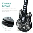 thumbnail image 5 of Best Choice Products 19in Kids Flash Guitar, Pretend Play Musical Instrument Toy for Toddlers w/ Mic, Stand - Black, 5 of 7