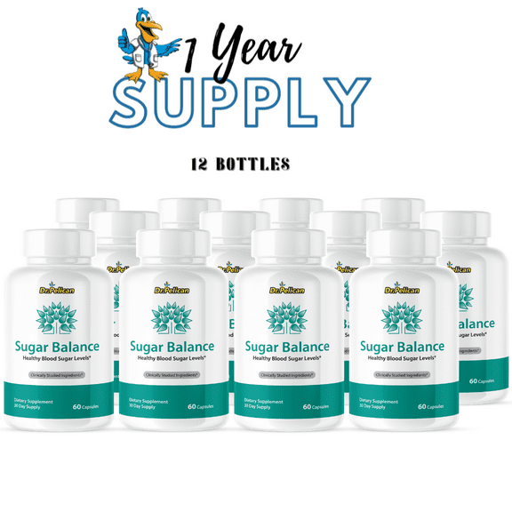 Sugar Balance- Blood Support- 12 Bottles- 720 Capsules