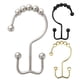 thumbnail image 5 of Cateissary 12 ganchos para cortina de ducha, colgadores para cortinas de habitación de Hotel, revestimientos de baño, anillos para el baño, Accesorios de baño Oro, 5 of 6