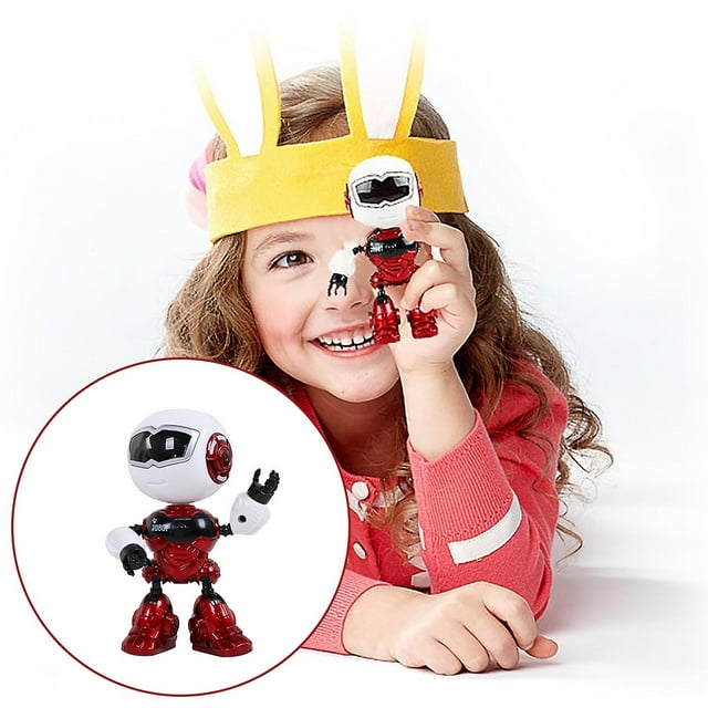 Música y luz de inducción para robot Toy Alloy con modelo variable