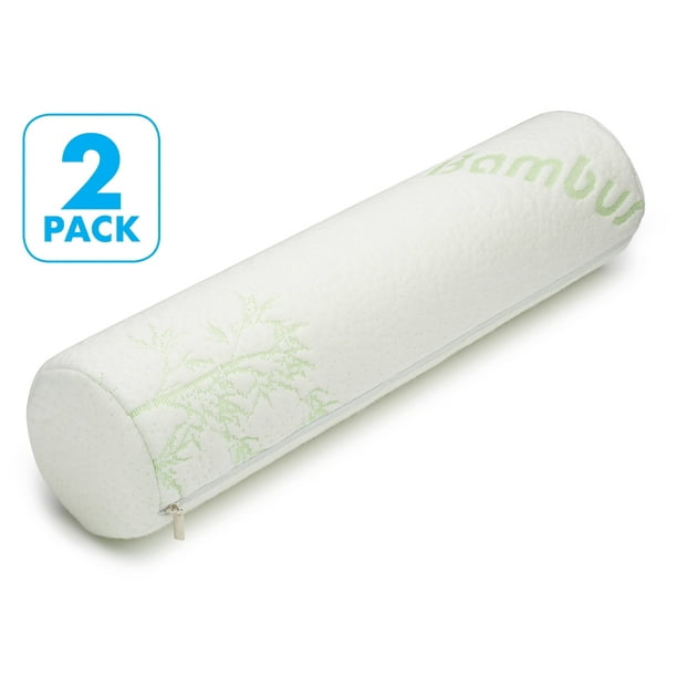 Hollywood rollaway bed spring mattress foldable with wheels twin walmart com walmart com. 2 pack bamboo cervical neck roll memory foam pillow bolster pillow round neck pillows support for sleeping bolster pillow for bed legs back and