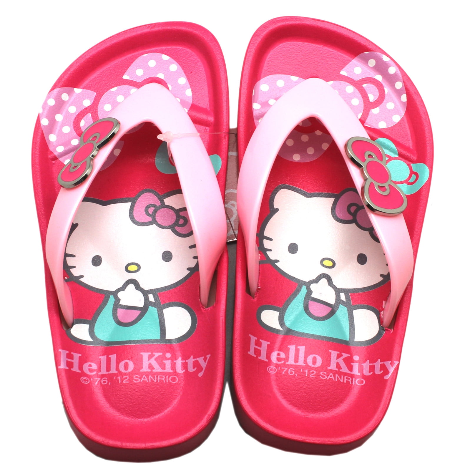 Hello Kitty Dual Tone Pink Kids Flip Flops