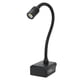 thumbnail image 3 of Luces de trabajo LED Lámpara recargable USB, lámpara de mesa inalámbrica Lámpara de trabajo de cuello de cisne 3 modos de brillo Lámpara de escritorio de luz de trabajo portátil con 2 puertos de carga, 3 of 8