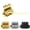 Gold, variant on Tremolo Bridge System for Electric Guitar, Silver Double Rocking Spring Stabilizer Device