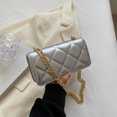 thumbnail image 4 of Bolso cruzado con cadena para mujer, Bolso cuadrado clásico informal, Bolso ligero para citas diarias, 4 of 9
