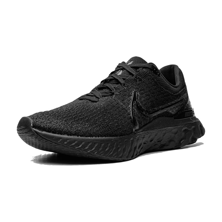 Nike Black Breathable Cushioned Lightweight Sneakers Size Mens US 11 DH5392 005 NIKE MENS React Infinity Run Flyknit 3  main image 3