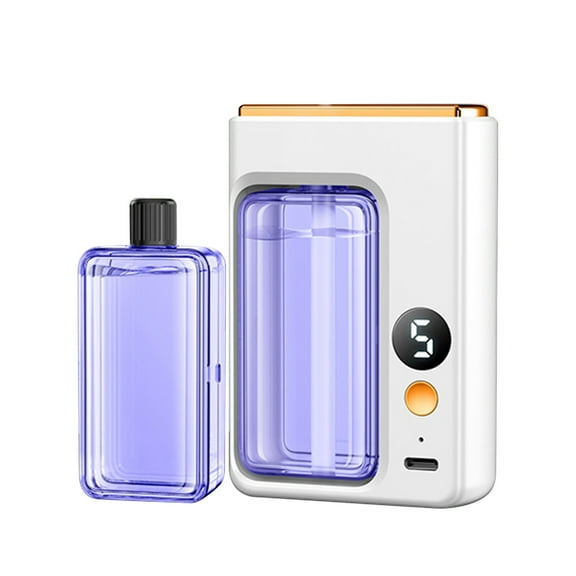 Foqnuq Automatic Aromatherapy Diffuser Machine with 50ML Essential Oil - Home Humidifier Freshener for Spa, Office, and Sleep Enhancement