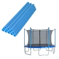 thumbnail image 5 of Plexalife 12 x 33 inch Trampoline Foam Pole Sleeves for 1.5 inch Diameter Pole - Protective Pad, Insulation Padding for Safety Enclosure Tubes - Blue, 5 of 5