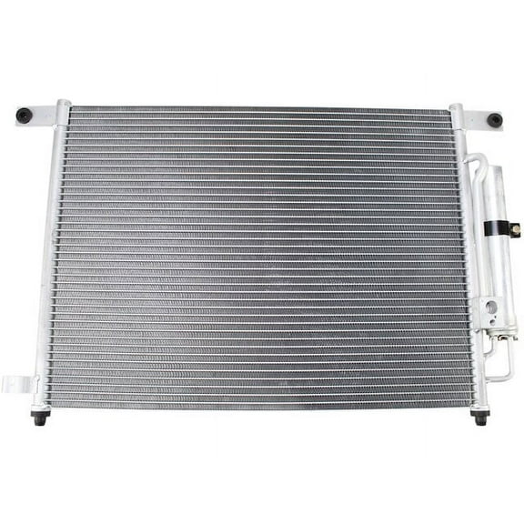 A/C Condenser and Receiver Drier Assembly - Compatible with 2004 - 2008 Chevy Aveo 2005 2006 2007