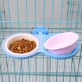 thumbnail image 3 of BESTYASH 1Ud Colgante Para Mascotas Azul Doble Para Comida Y Y Duradero, 3 of 8