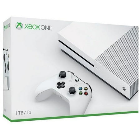 Microsoft Xbox One S 1TB Console - White