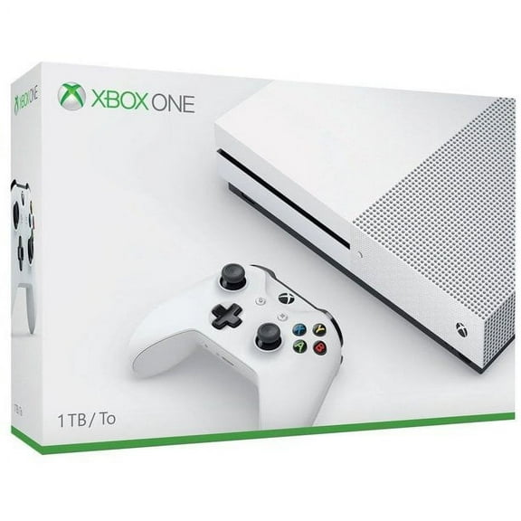 Open Box Microsoft Xbox One S 1TB Console - White