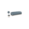 thumbnail image 2 of Meridian Furniture Calum Light Blue Chenille Fabric Bench, 2 of 8