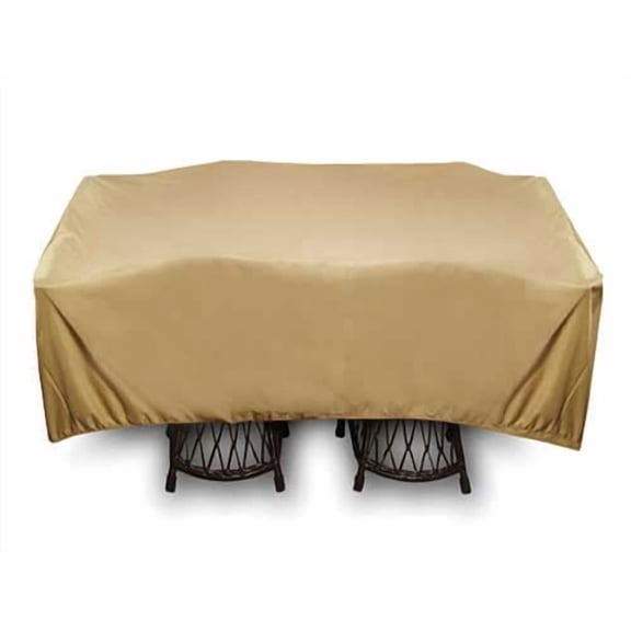 Appliance Factory Parts 96INCH SQUARE TABLECHAT SET COVER KHAKI WRKH96SQ