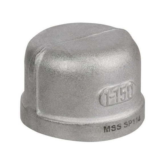 Smith Cooper 4868022 1.25 in. FPT x 1.25 in. Dia. FPT Stainless Steel Cap