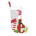 thumbnail image 2 of Yiaed Christmas Gnome With Love Print Christmas Stockings, Christmas Stockings Hanging Ornaments, Christmas Stockings for Family Christmas Holiday Decorations, 2 of 7