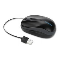 Kensington K72339USA Pro Fit Mobile Retractable Optic Mouse - Black